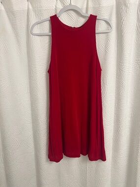 Forever 21 Red Swing Tank Dress